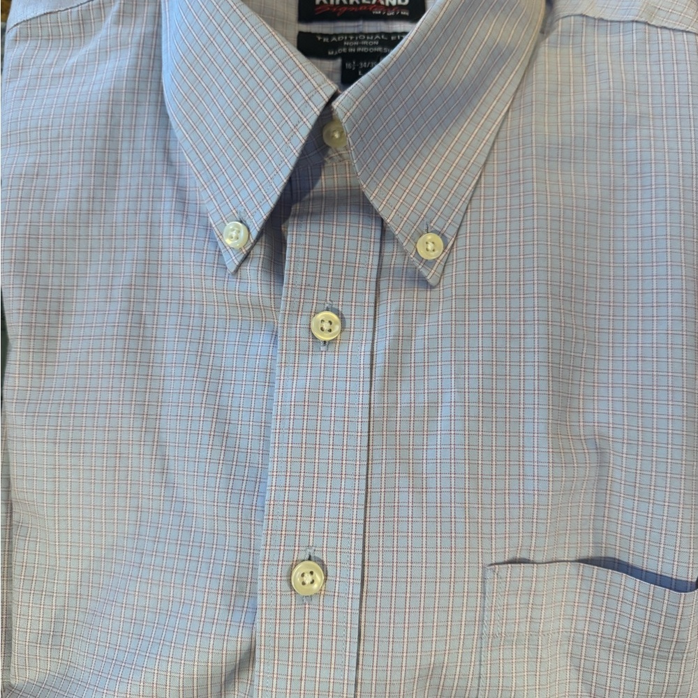 Men’s Kirkland Signature Button Down Dress Shirts - Set of 7 - $50 - Picture 8 of 9